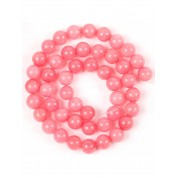 Red Series Natural Stone Beads For Diy Jewelry