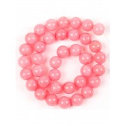 Red Series Natural Stone Beads For Diy Jewelry