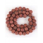 Red Series Natural Stone Beads For Diy Jewelry