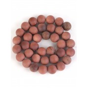 Red Series Natural Stone Beads For Diy Jewelry