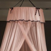 Dome Shaped Floor Length Mosquito Net Canopy