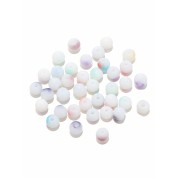 Versatile 8mm Double Color Glass Beads