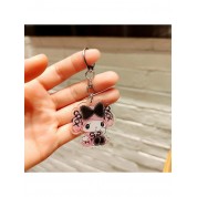 Cute Cartoon Acrylic Keychains Set