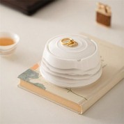 Deluxe Windproof Ceramic Ashtray With Lid