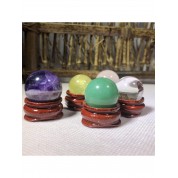 Natural Crystal Sphere Feng Shui Ornament