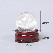 Natural Crystal Sphere Feng Shui Ornament