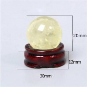 Natural Crystal Sphere Feng Shui Ornament