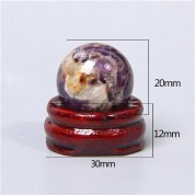 Natural Crystal Sphere Feng Shui Ornament