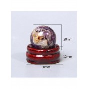 Natural Crystal Sphere Feng Shui Ornament