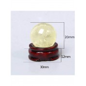 Natural Crystal Sphere Feng Shui Ornament