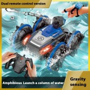 Waterproof Rc Amphibious Tank With Water Jet