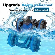 Waterproof Rc Amphibious Tank With Water Jet