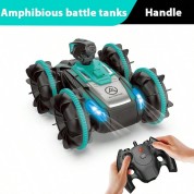 Waterproof Rc Amphibious Tank With Water Jet