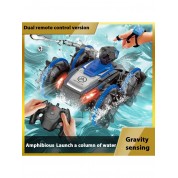 Waterproof Rc Amphibious Tank With Water Jet