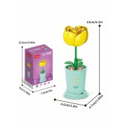 Flower Shaped Building Blocks Toy