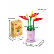 Flower Shaped Building Blocks Toy