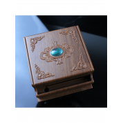 Vintage High-end Jade Relief Cigarette Box