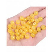 Multi-color Glass Imitation Jade Beads