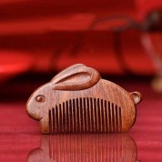 Health Hair Massage Sandalwood Ebony Comb