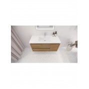 Jade Floating Bathroom Vanity With Acrylic Sink