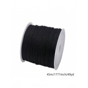 Versatile Black Nylon Thread For Diy Projects