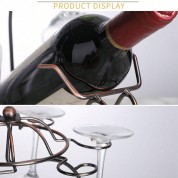 Elegant Wall-mounted Wine Rack