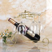 Elegant Wall-mounted Wine Rack