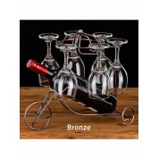 Elegant Wall-mounted Wine Rack