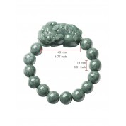 Natural Grade A Ice Jade Pixiu Bracelet