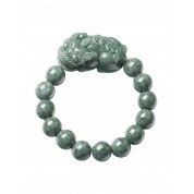 Natural Grade A Ice Jade Pixiu Bracelet