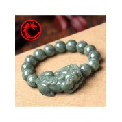 Natural Grade A Ice Jade Pixiu Bracelet