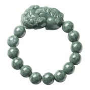 Natural Grade A Ice Jade Pixiu Bracelet