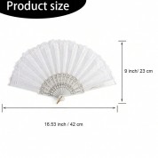 Elegant Foldable Lace Fans For Any Occasion