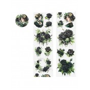 Gothic Garden Series Floral Collage Stickers