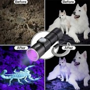 395nm Uv Purple Light Led Flashlight