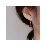 Luxurious Imitation Hetian Jade Earrings