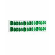 Jade Green Cat Eye Nail Wraps - 30pcs