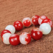 Hetian Jade Chicken Blood Stone Bracelet