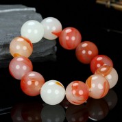 Hetian Jade Chicken Blood Stone Bracelet