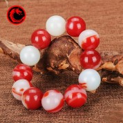 Hetian Jade Chicken Blood Stone Bracelet