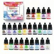 24 Colors High Concentrated Pigment Liquid Dye