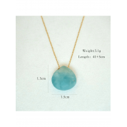 Elegant Natural Jade Pendant Necklace