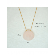 Elegant Natural Jade Pendant Necklace