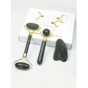 Jade Roller & Gua Sha Set For Face Massage