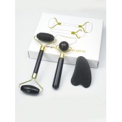 Jade Roller & Gua Sha Set For Face Massage