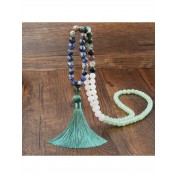 108 Beads Handmade Crystal Jade Yoga Necklace