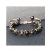 Bohemian Style Natural Stone Bead Bracelet