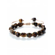 Bohemian Style Natural Stone Bead Bracelet