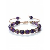 Bohemian Style Natural Stone Bead Bracelet