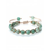 Bohemian Style Natural Stone Bead Bracelet